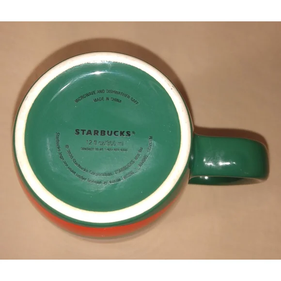 STARBUCKS | Ribbon Mug | 12 oz Dishwasher/Microwave Safe - Picture 2 of 7